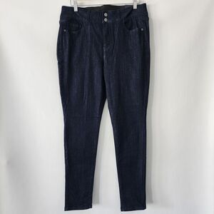 NEW Venezia dark wash high rise skinny Tigher Tummy jeans womens‎ size 14